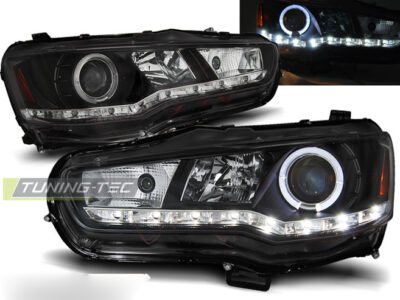 Mitsubishi Lancer 8 08-16 Daylight Nero Universale Accessorio Esterno Auto