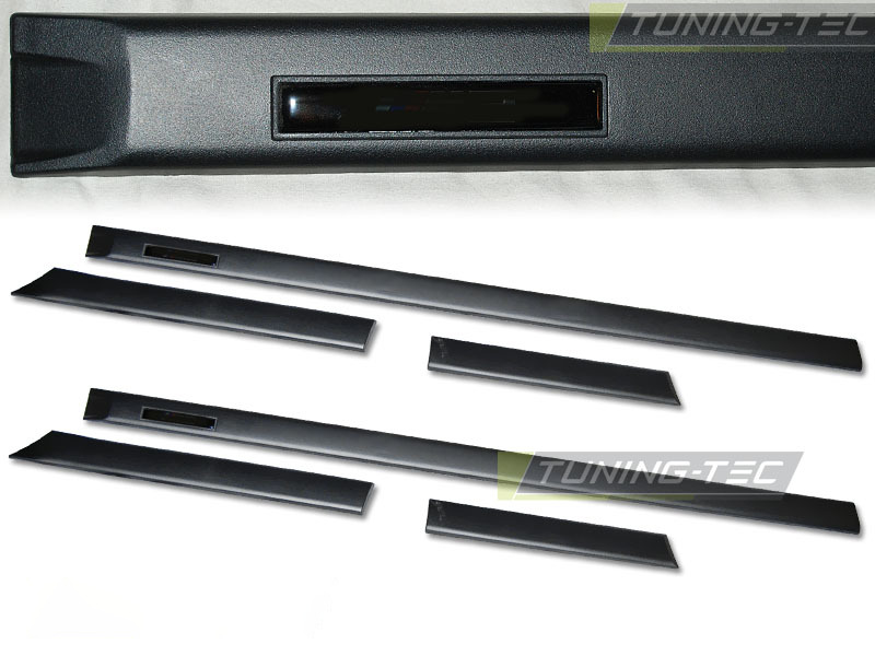 Strisce Porta Sportive per BMW E36 Coupé/Cabrio (12.90-08.99) Colore Nero