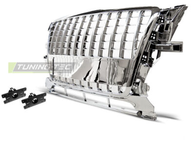 Griglia Sport Cromato per Audi Q5 (08-09.12) - Griglia D'aerazione Sportiva