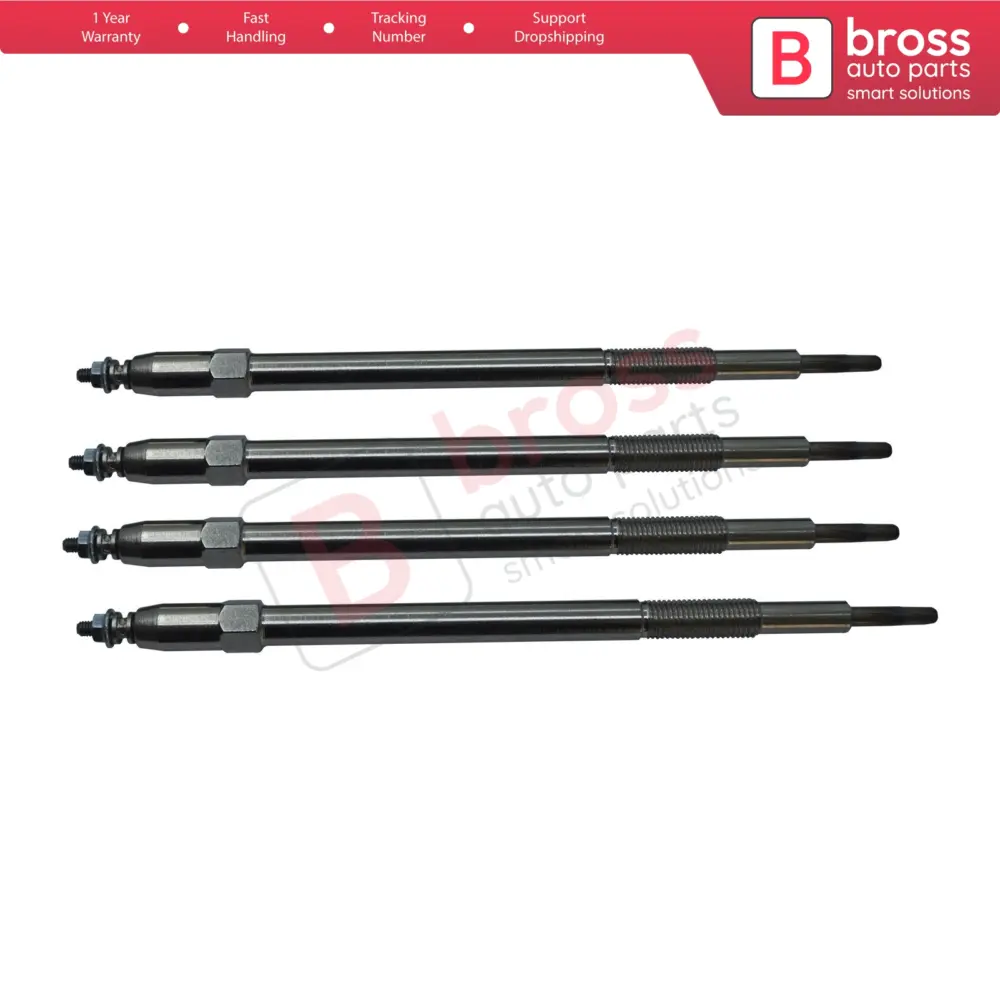4 Candelette Riscaldamento 11V per Nissan Renault Master