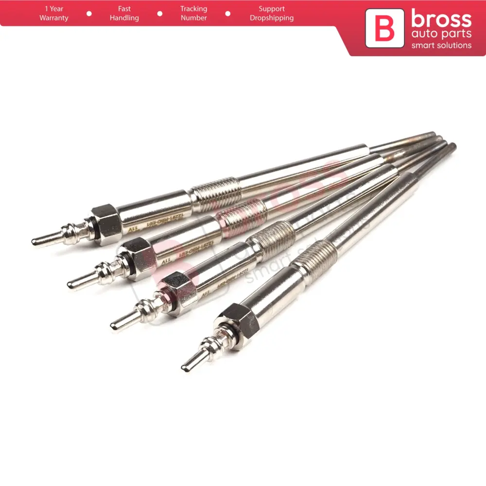 4 Candelette Riscaldamento 12291RBDE01 12291RL0G01 per Honda 2.2 Cdti