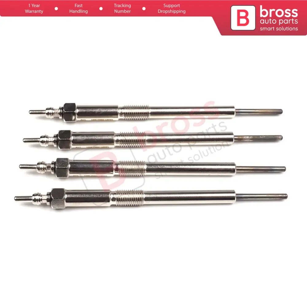 4 Candelette Riscaldamento 12291RBDE01 12291RL0G01 per Honda 2.2 Cdti