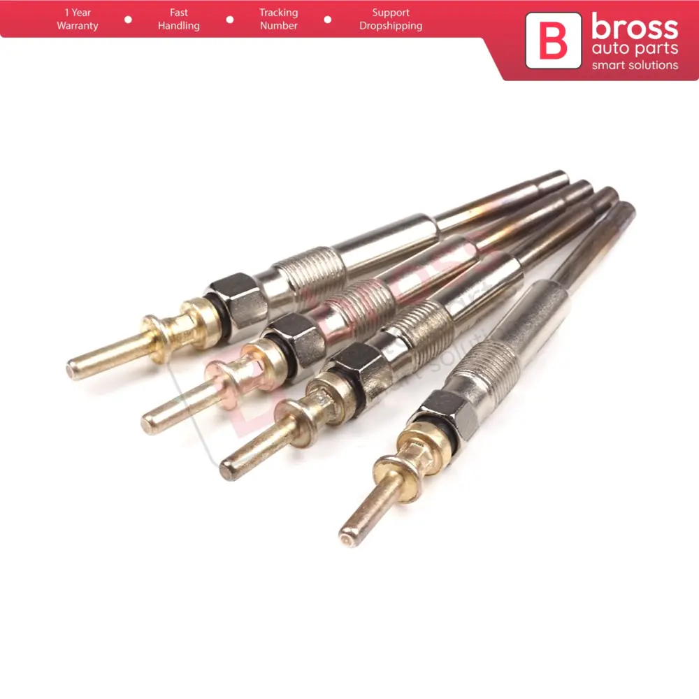 4 Candelette Riscaldamento GX106 12232248059 per Opel BMW Rover