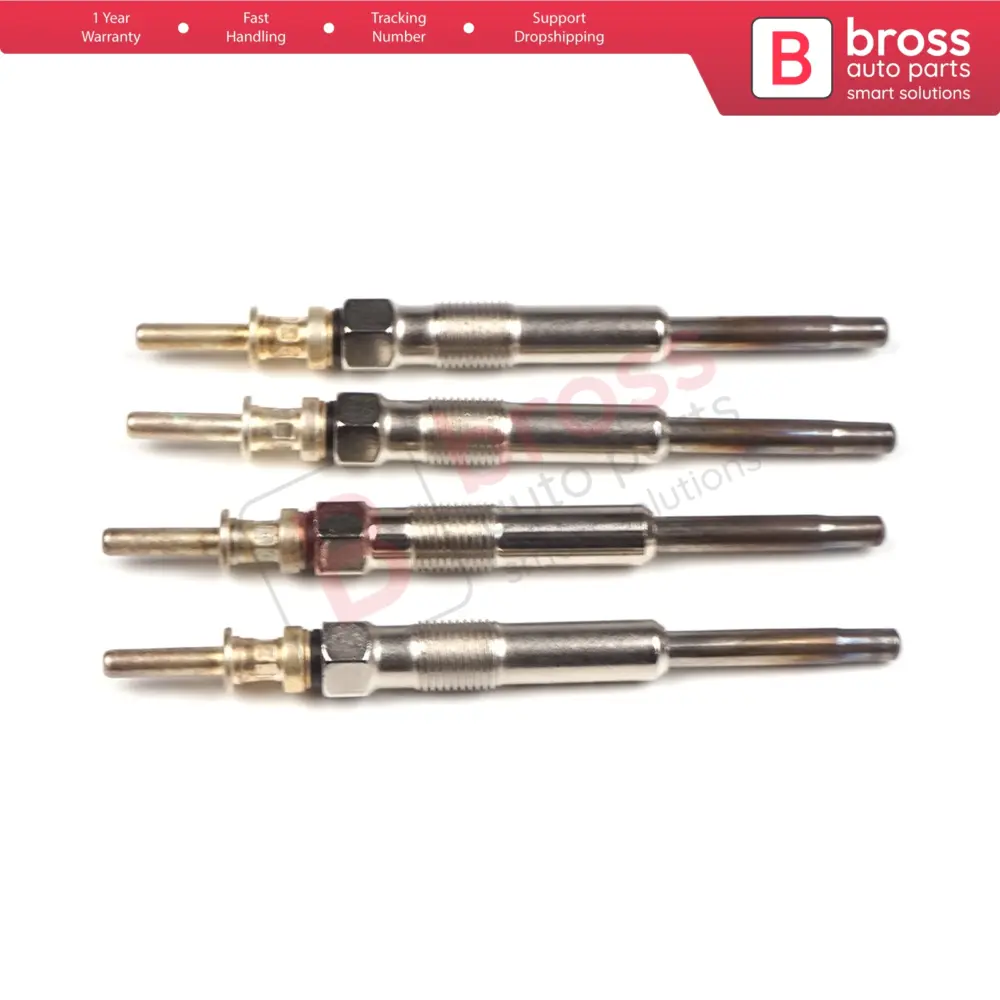 4 Candelette Riscaldamento GX106 12232248059 per Opel BMW Rover