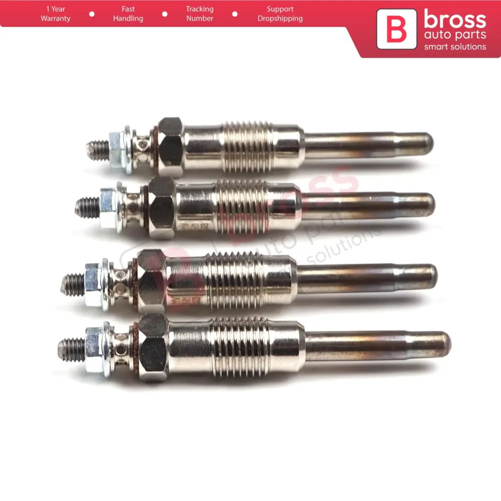 4 Candelette Riscaldamento GX78 per Rover Alfa Volvo 0100221141 657mj