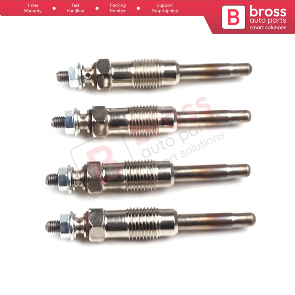4 Candelette Riscaldamento GX78 per Rover Alfa Volvo 0100221141 657mj