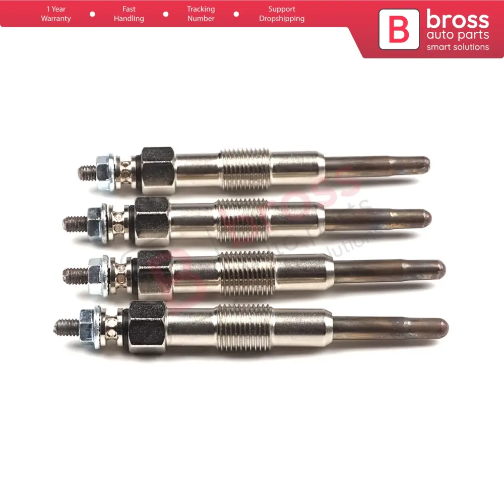 4 Candelette Riscaldamento GX83 100221170 per Fiat Croma 1.9 Td