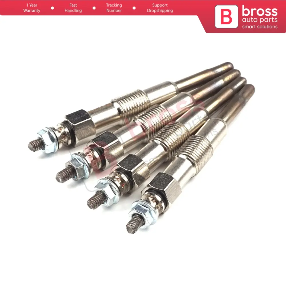 4 Candelette Riscaldamento GX83 100221170 per Fiat Croma 1.9 Td