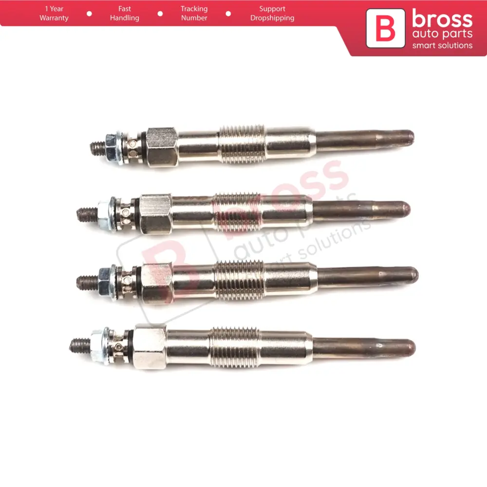 4 Candelette Riscaldamento GX83 100221170 per Fiat Croma 1.9 Td