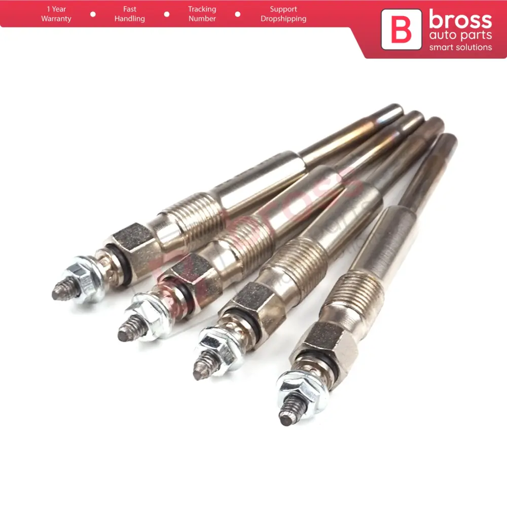 4 Candelette Riscaldamento GX90 0100226371 GN016 per Fiat Citroën Peugeot 1.5