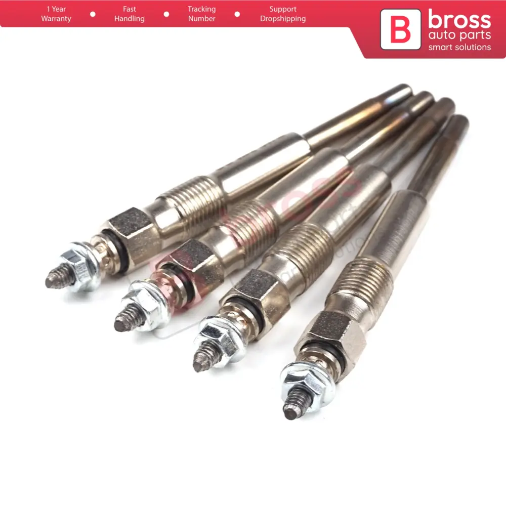 4 Candelette Riscaldamento GX90 0100226371 GN016 per Fiat Citroën Peugeot 1.5