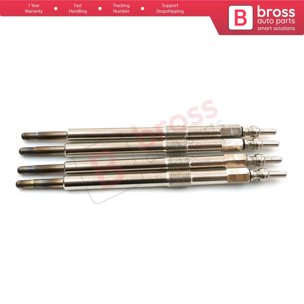 4 Candelette Riscaldatore Ausiliario 11.5 Volt per VW Transporter Lt MK2 2.8 TDI