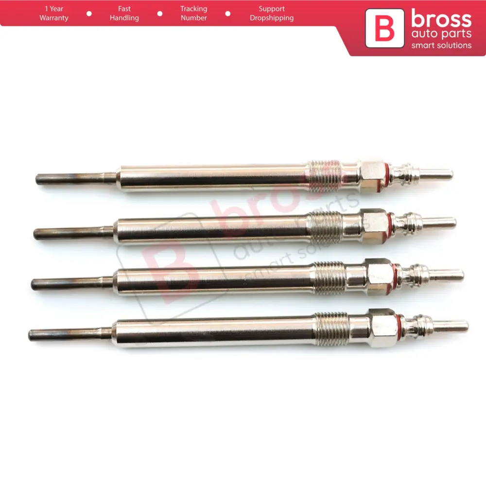 4 Candelette Riscaldatore Ausiliario 4,4 Volt per Audi Seat Skoda VW