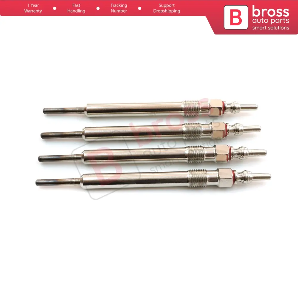 4 Candelette Riscaldatore Ausiliario 4,4 Volt per Audi Seat Skoda VW
