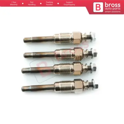 4 Candelette Riscaldatore Ausiliario per Renault Megane MK1 1.9 TDI