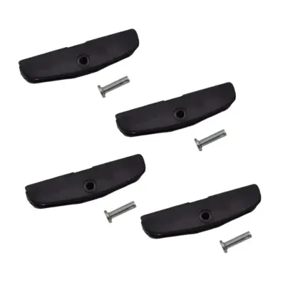4 Pezzi Bilanciamento Vetrato Plastica Rivettato per Renault 19 Megane Clio