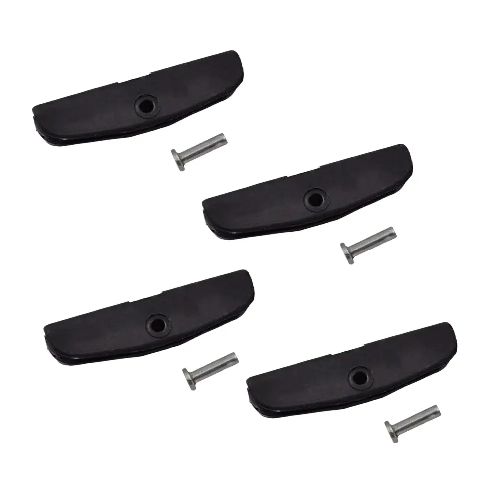 4 Pezzi Bilanciamento Vetrato Plastica Rivettato per Renault 19 Megane Clio