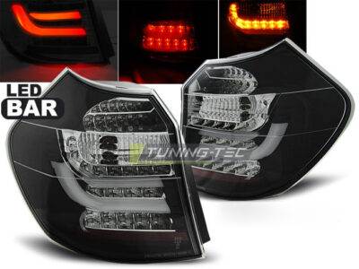 LED Bar Fanali Posteriori Nero per BMW E87/E81 (09.07-11) LCI, Fanali