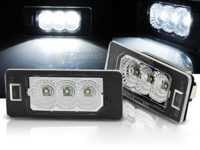 Luci Targa LED Trasparenti per BMW Serie 3 E90 / F30 / F32 / E39 / E60 / F10
