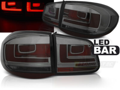 Fanali Posteriori LED Bar Fumè per Volkswagen Tiguan (2007-2011)
