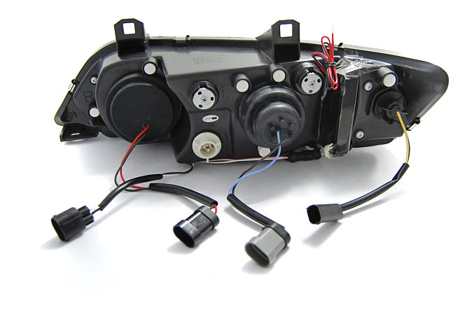 Fari Anteriori Angel Eyes CCFL Cromati per BMW Z3 (1996-2002)
