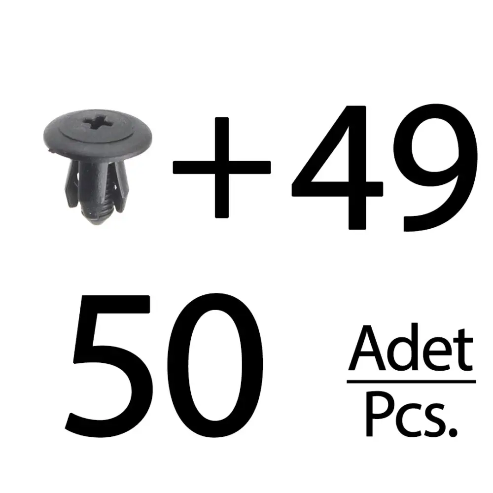 50 Pezzi Clip Cofano per Kia Hyundai