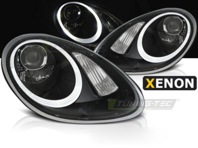 Fari Anteriori Xenon Neri per Porsche Boxster Cayman 987 (05-08)