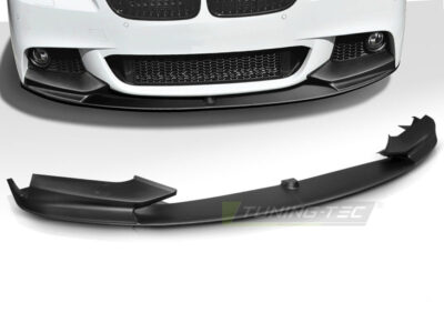 Spoiler Anteriore Performance Style per BMW F10 F11 (2011-2016) in ABS Nero