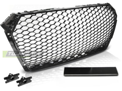 Griglia Sport Nero Lucido per Audi A4 B9 (2015-2019) - Griglia Anteriore
