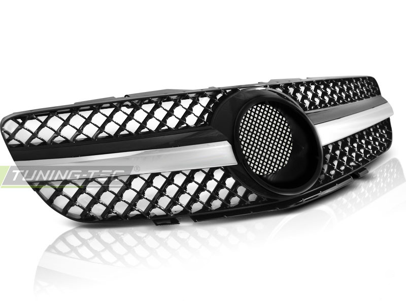 Griglia Sport Nero Cromato per Mercedes SL R230 (01-06)