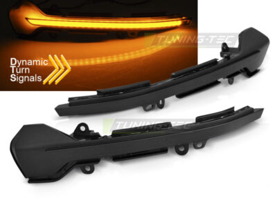 Frecce Specchietto Fumè LED Sequenziali per Seat Leon 12-16 / Ibiza 17