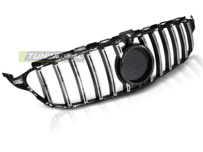 Griglia Sport Nero Lucido Cromato per Mercedes W205 (2014-2018)