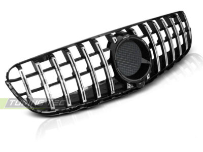 Griglia Sport Nero Lucido Cromato per Mercedes GLC W253 (2015-2018)