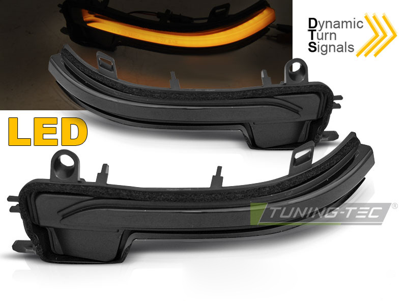 Laterale Direzione nello Specchio Fumè LED Sequenziale per BMW F45 / F46 / X1
