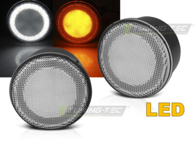 Chrysler Jeep Wrangler Jk 07-18 LED Bianco Anteriore Posteriore Luce