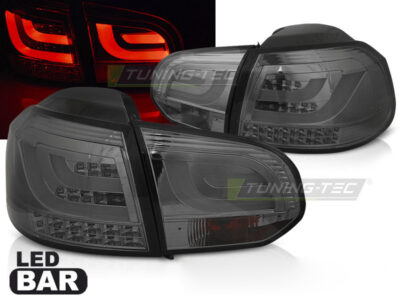 Fanali Posteriori LED Bar Fumè per Volkswagen GOLF 6 (10.08-12)