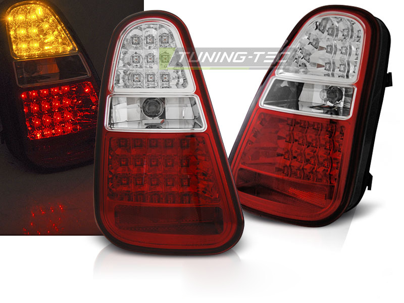 Fanali Posteriori LED Rosso Bianco per Mini Cooper R50 (04-06)