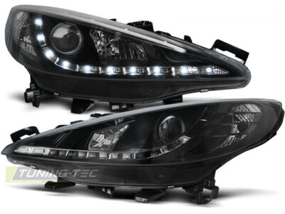Peugeot 207 06-12 Daylight Nero W/Motor per Peugeot 207 (2006-2012)