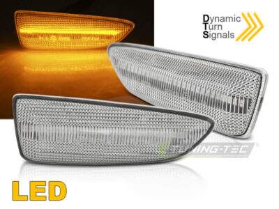 Frecce Laterali LED Bianche Sequenziali per Opel Astra J / Astra K / Zafira C