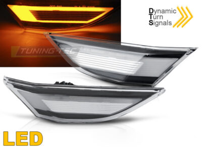 Laterale Direction Bianco LED Sequenziali per Porsche 911 (991) Carrera 11-15