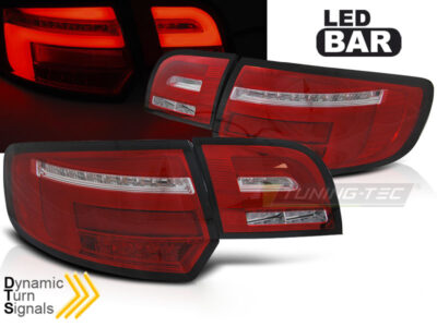 LED Bar Fanali Posteriori Rosso Bianco Sequenziali per Audi A3 8P (2008-2012)