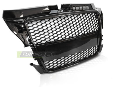 Griglia Sport Nero Lucido per Audi A3 (8P) 08-12 - Griglia Anteriore Sportiva