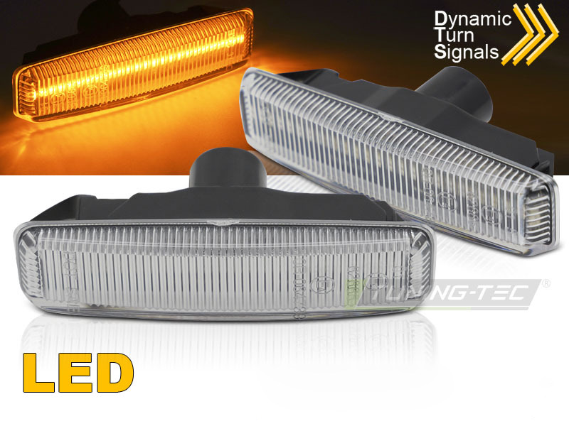 Laterale Direzione Bianco LED Sequenziale per BMW E39 (1995-2003)