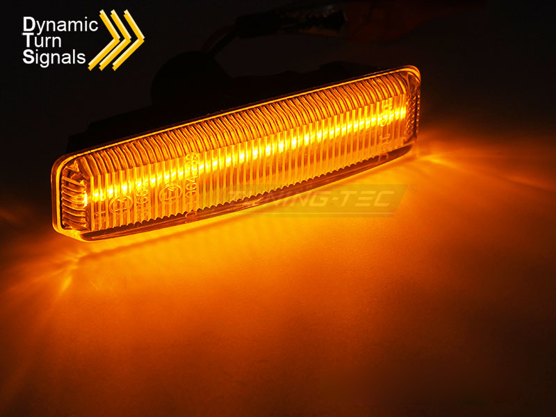 Laterale Direzione Bianco LED Sequenziale per BMW E39 (1995-2003)