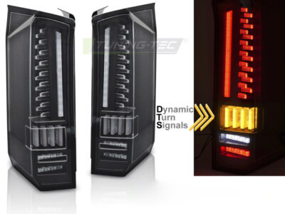 Fanali Posteriori LED Neri Sequenziali per Volkswagen CRAFTER 17