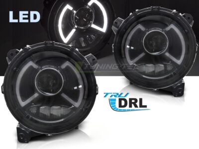 Fari Anteriori LED con Luci Diurne per Jeep WRANGLER JL (2018-2023)