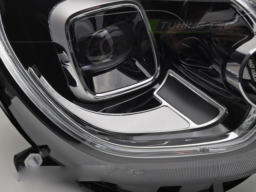 Fari Anteriori Full LED Tubo Nero per Mini Cooper R60 (2010-2016)