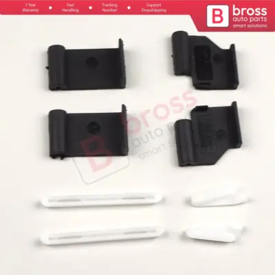 8 Clip Guida Scorrevole Tettuccio 8 Pezzi per BMW 3 E91 5 E61 X3 E83