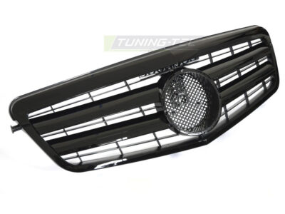 Griglia Sport Nero Lucido per Mercedes W212 (09-13) - Griglia Anteriore Sportiva