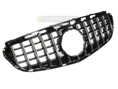 Griglia Sport Cromato Nero per Mercedes W212 (anni 2013-2016)